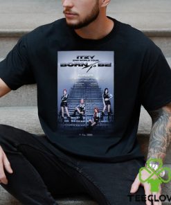 ITZY 2nd World Tour Born To Be 2024 Europe Poster Shirt
