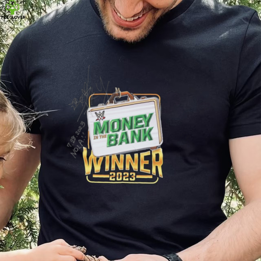 IYO SKY Autographed & Inscribed Event Worn Money In The Bank Winner T Shirt IYO SKY Autographed & Inscribed Event Worn Money In The Bank Winner T Shirt