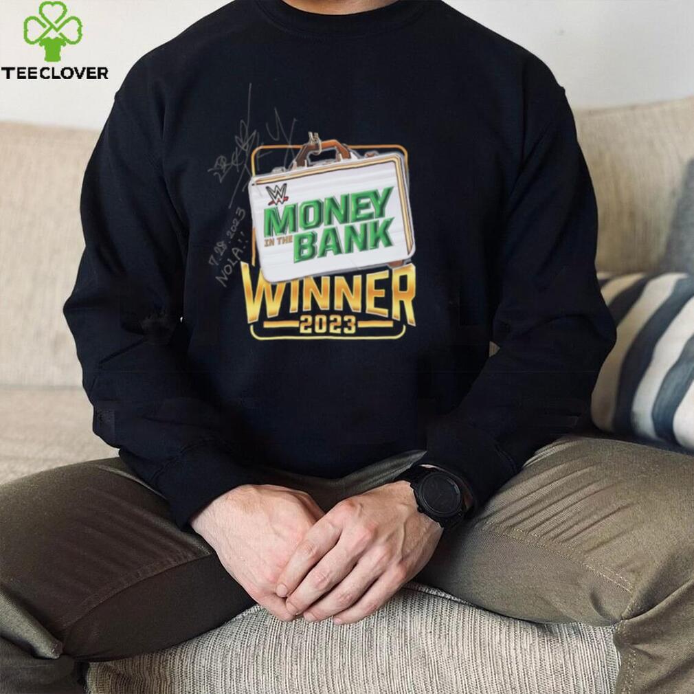 IYO SKY Autographed & Inscribed Event Worn Money In The Bank Winner T Shirt IYO SKY Autographed & Inscribed Event Worn Money In The Bank Winner T Shirt