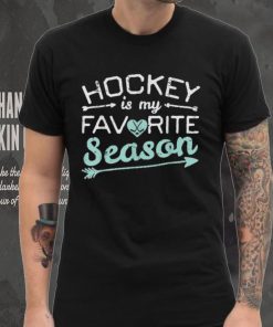 Ice Hockey My Favorite Season Player Goalie Boys Shirt