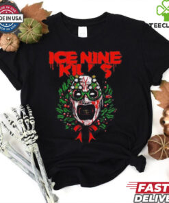 Ice Nine Kills Wreath of Art Black 2024 Unisex T shirt