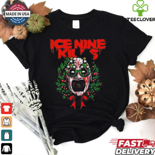 Ice Nine Kills Wreath of Art Black 2024 Unisex T shirt