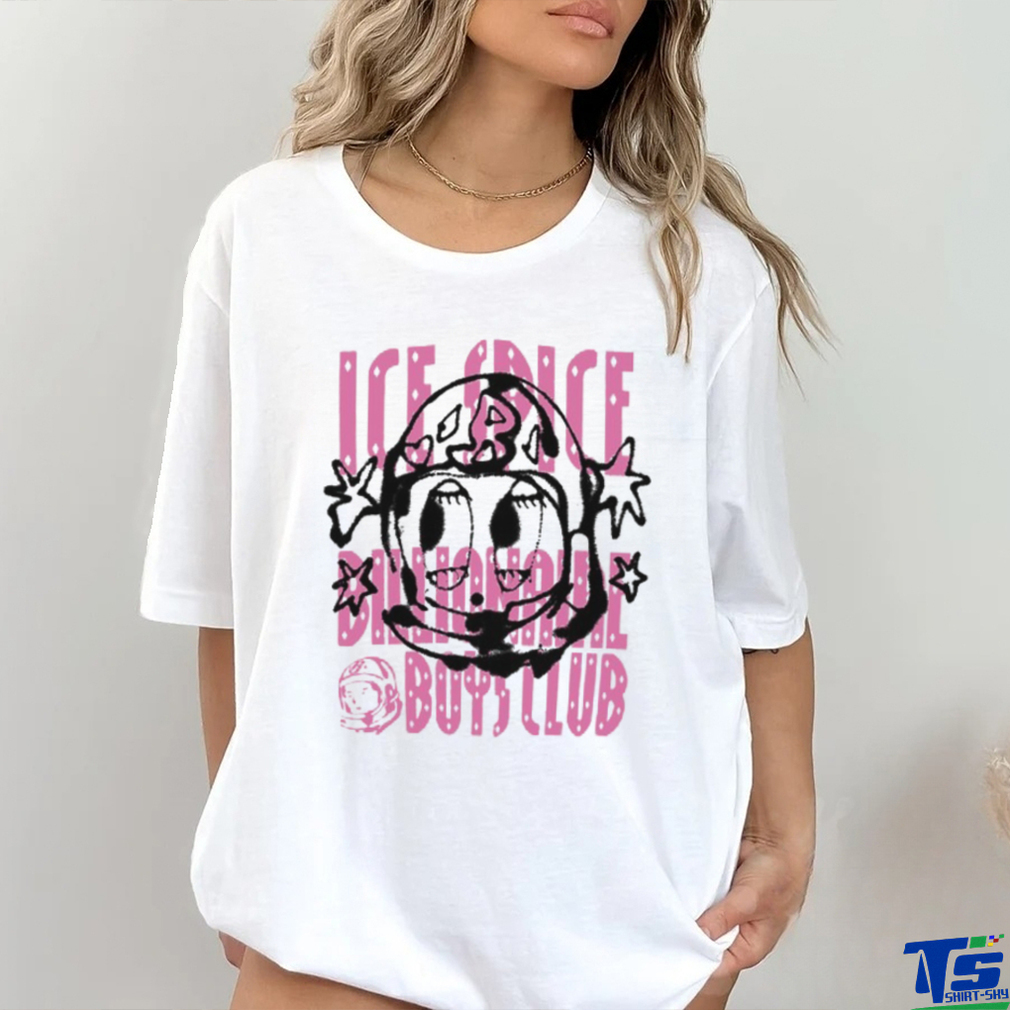 Ice Spice X Billionaire Boys Club Graffiti Ice Moon T Shirt Ice Spice X Billionaire Boys Club Graffiti Ice Moon T Shirt