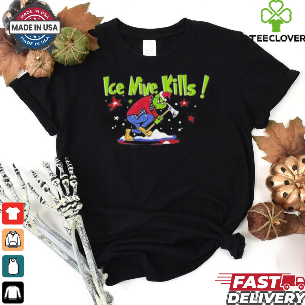 Ice nine kills enjoy your sleigh black shirt Ice nine kills enjoy your sleigh black shirt