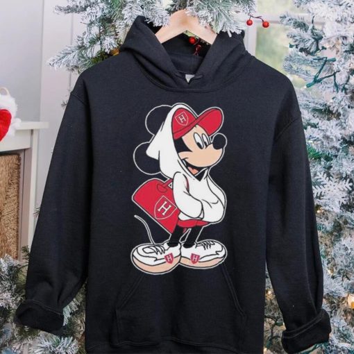 Disney Mickey Mouse NCAA Harvard Crimson t hoodie, sweater, longsleeve, shirt v-neck, t-shirt