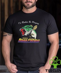 I’d Rather Be Playing Sega Bass Fishing T Shirt