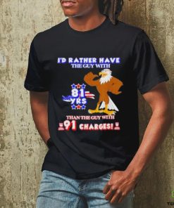 I’d Rather Have The Guy With Than The Guy With 91 Charges Shirt