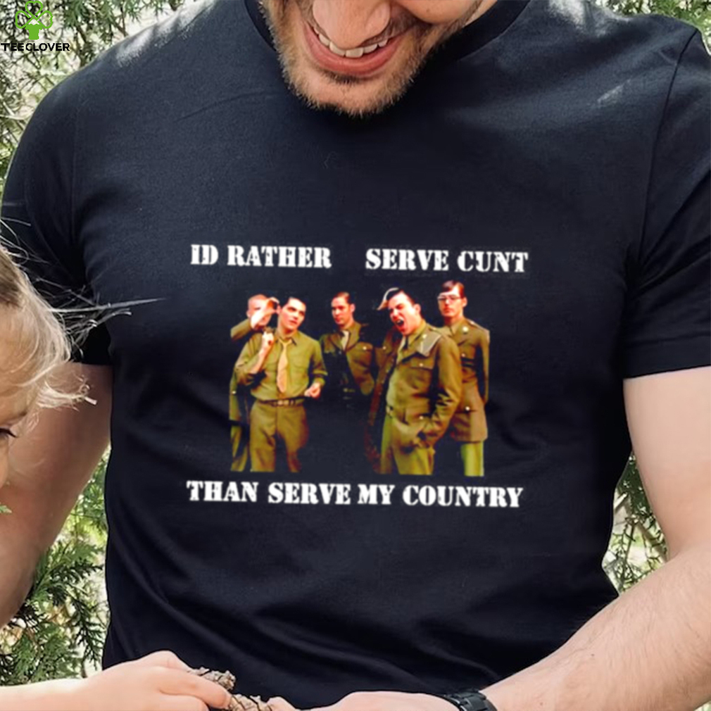 Id rather serve cunt than serve my my Chemical Romance shirt Id rather serve cunt than serve my my Chemical Romance shirt