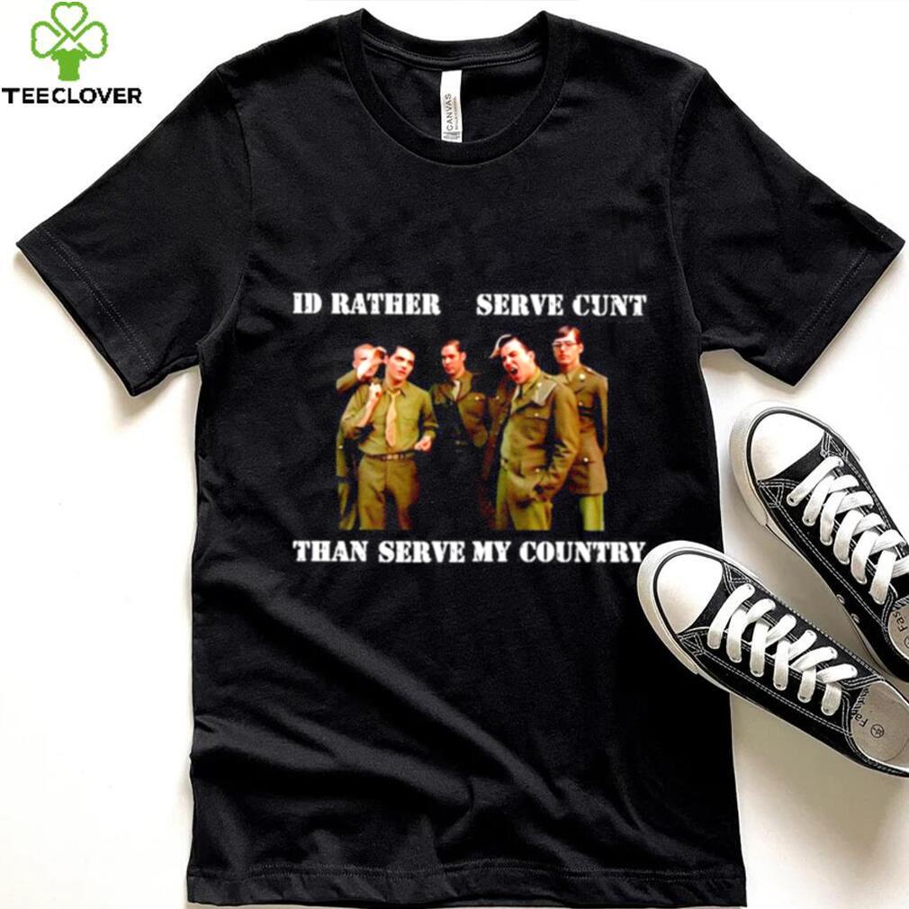 Id rather serve cunt than serve my my Chemical Romance shirt Id rather serve cunt than serve my my Chemical Romance shirt
