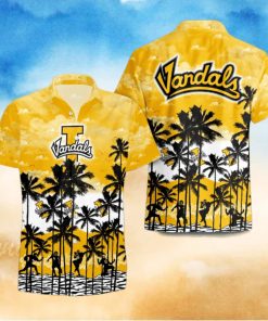 Idaho Vandals Palms Tree Hawaiian Shirt