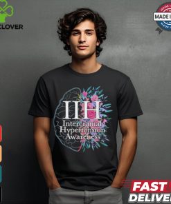 Idiopathic intracranial hypertension awareness brain floral shirt