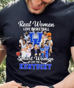 Real Women Love Basketball Smart Women Love The Kentucky Shirt