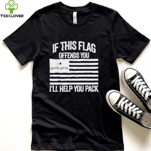 If This USA Goth Girls Flag Offends You, I’ll Help You Pack Shirt