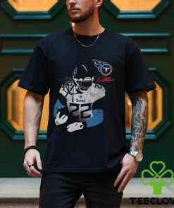 Licensed Gear Nfl Tennessee Titans Derrick Henry Navy Player T Shirt