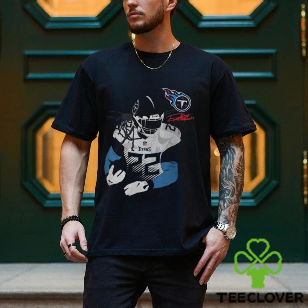 Licensed Gear Nfl Tennessee Titans Derrick Henry Navy Player T Shirt Licensed Gear Nfl Tennessee Titans Derrick Henry Navy Player T Shirt