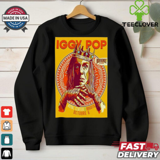 Iggy Pop October 6 2024 Royal Center, Bogota shirt