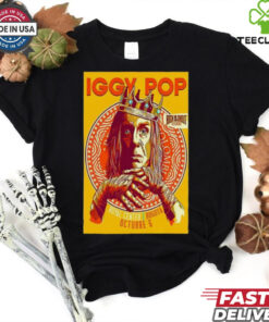 Iggy Pop October 6 2024 Royal Center, Bogota shirt