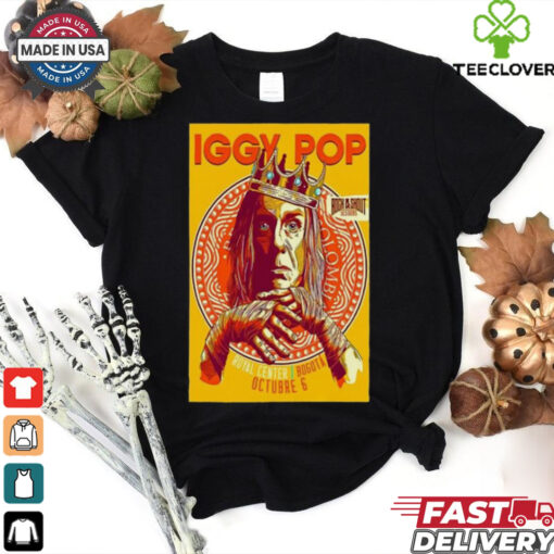 Iggy Pop October 6 2024 Royal Center, Bogota shirt