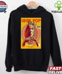 Iggy Pop October 6 2024 Royal Center, Bogota shirt