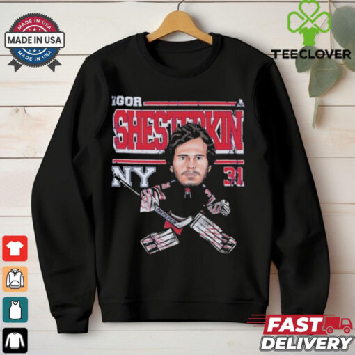 Igor Shesterkin New York Rangers Cartoon Shirt