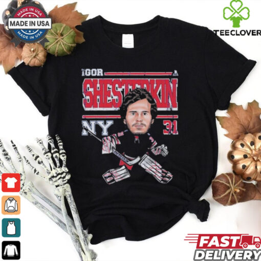 Igor Shesterkin New York Rangers Cartoon Shirt