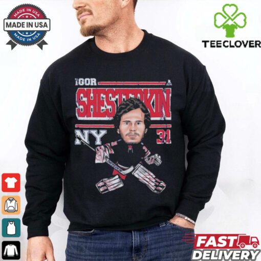 Igor Shesterkin New York Rangers Cartoon Shirt