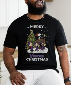 Minnesota Vikings Snoopy Family Christmas Shirt