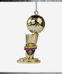 Denver Nuggets 2023 NBA Champions Trophy Ornament