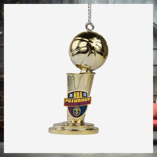 Denver Nuggets 2023 NBA Champions Trophy Ornament