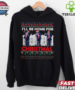 Ill Be Home For Christmas Santa Trump Tee