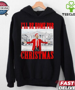 I’ll Be Home For Christmas Santa Trump shirt