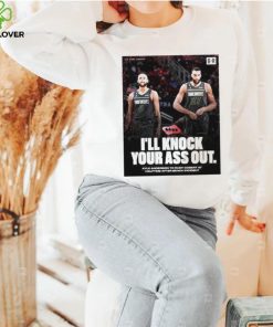 I’ll Knock Your Ass Out Kyle Anderson To Rudy Gobert At Halftime After Bench Incident Shirt