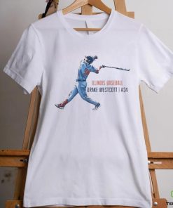 Illinois Baseball Drake Westcott #34 Shirt