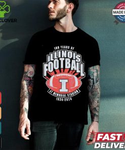 Illinois Fighting Illini 100 Years Of Football 2024 Shirt