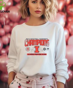 Illinois Fighting Illini 2024 Big 10 Men's Basketball Tournament Champions T Shirt