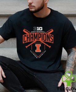 Illinois Fighting Illini 2024 Big Ten Baseball Regular Season Champions T Shirt