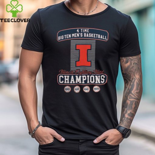 Illinois Fighting Illini 2024 Big Ten Men’s Basketball Conference Tournament Champions Tee hoodie, sweater, longsleeve, shirt v-neck, t-shirt