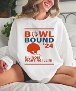 Illinois Fighting Illini 2024 Bowl Bound Helmet Shirt