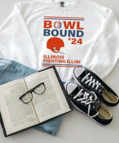 Illinois Fighting Illini 2024 Bowl Bound Helmet Shirt