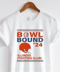 Illinois Fighting Illini 2024 Bowl Bound Helmet Shirt