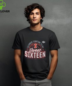Illinois Fighting Illini 2024 NCAA Men's Basketball Tournament March Madness Sweet Sixteen Defensive Stance T Shirt