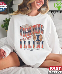 Illinois Fighting Illini Baller Bounce T Shirt