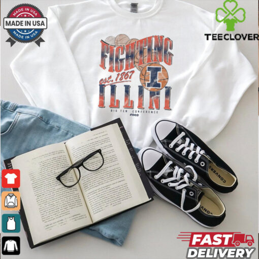 Illinois Fighting Illini Baller Bounce T Shirt