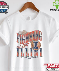 Illinois Fighting Illini Baller Bounce T Shirt