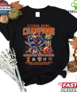 Illinois Fighting Illini Beat South Carolina 21 17 Citrus Bowl Champions Dec 31 2024 Mascot Shirt