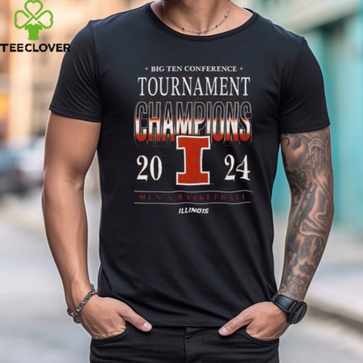 Illinois Fighting Illini Big Ten Conference Tournament Champions 2024 Men’S Basketball Shirts