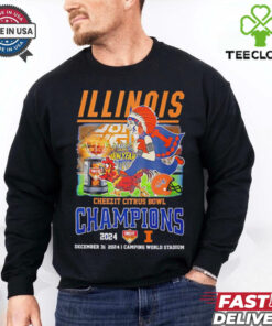 Illinois Fighting Illini Cheezit Citrus Bowl 2024 Champions new year shirt