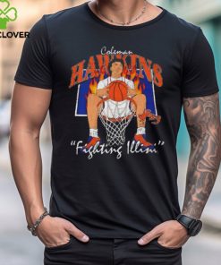 Illinois Fighting Illini Coleman Hawkins 33 Cartoon Shirts