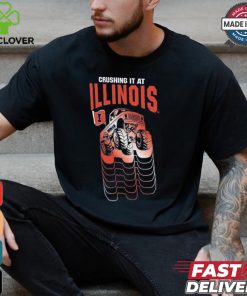 Illinois Fighting Illini Colosseum Toddler Crushing It T Shirt