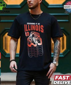 Illinois Fighting Illini Colosseum Toddler Crushing It T Shirt